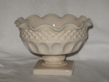 WESTMORELAND WAKEFIELD PINK MILK GLASS FAIRY LIGHT LAMP BOTTOM GLOWS