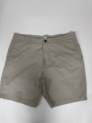 Marks And Spencer s Chino Shorts Beige Stretch Size Waist 38