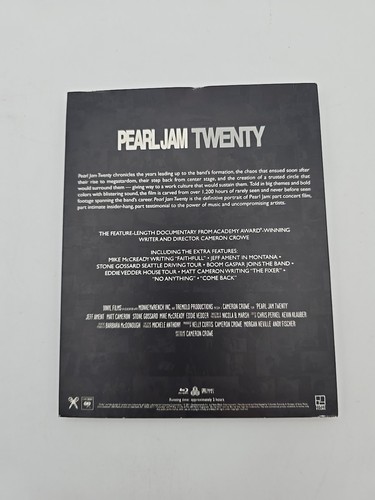 Pearl Jam Twenty 20 (DVD 2011) PJ20 Documentary Single DVD Disc Edition, Vedder - Picture 2 of 4