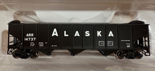 ¡OFERTA! HO Walthers Mainline 70 toneladas 3 bahías extremo arqueado tolva ferrocarril de Alaska 14737 | Zustand: New