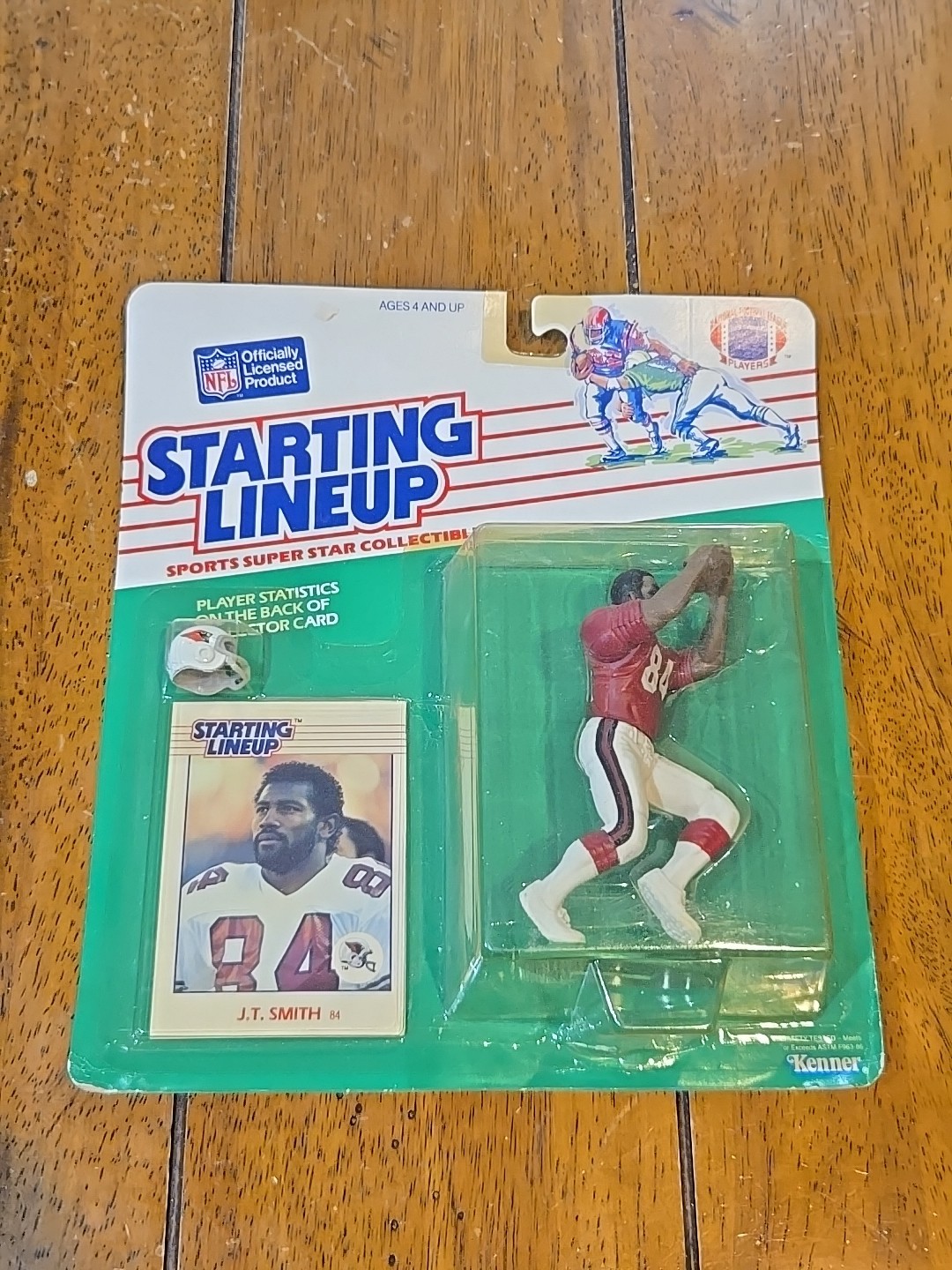 1988 J.T. SMITH ROOKIE STARTING LINEUP PHOENIX CARDINALS MOC