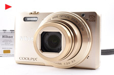 Nikon Coolpix S7000 Gold 20x 16.0MP Digital Camera Near Mint  2638-3
