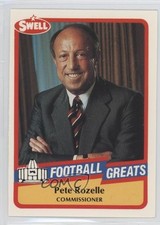 1989 Swell Football Greats Pete Roth Pete Rozelle #128 1i3