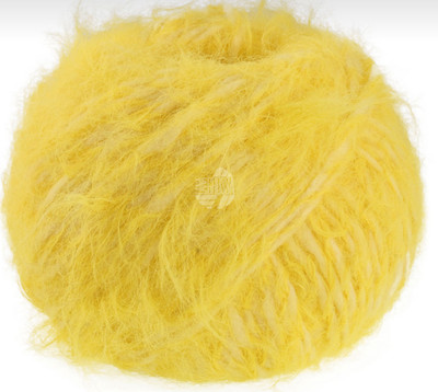 (kg/120 ) REST! BASTA Lana Grossa 50g Fb. 31 gelb federzarter Flausch PORTOFREI