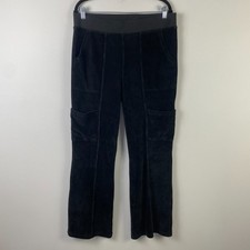 XCVI Wearables Corduroy Pull On Bootcut Pants Size Large Cargo Pockets