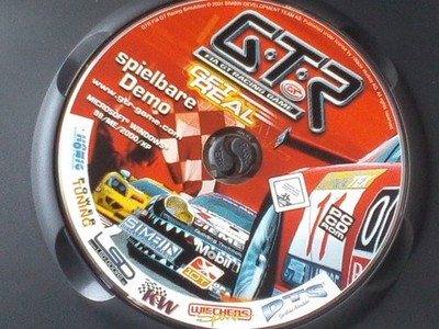 CD ROM Spiel -  GTR  - für den PC   Fia GT Racing Game   Get Real   2004   Simbi
