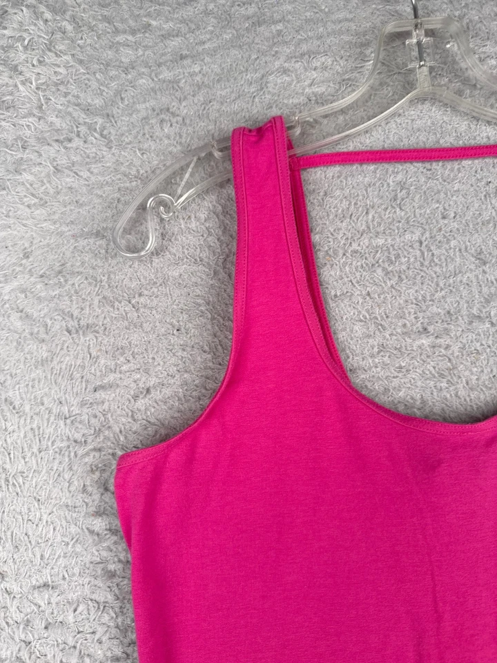 Camisa The North Face Mujer Mediana Rosa Sin Mangas Cuello Redondo Poliéster Gimnasio Foto 3 de 4