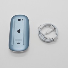 Apple Magic Mouse A1657 Wireless Rechargeable Multi-Touch Surface Bleu