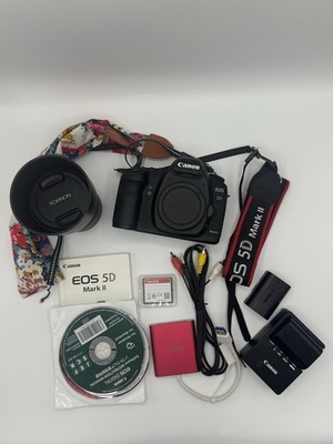 Canon EOS 5D Mark II Digital SLR with Rokinon 85mm f/1.4 Lens & Accessories