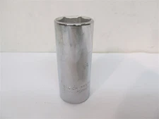 Proto J5332H , 1" Deep Socket, 1/2" Drive, 6 Point, Chrome
