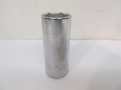Proto J5332H , 1'' Deep Socket, 1/2'' Drive, 6 Point, Chrome