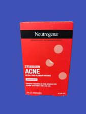 Neutrogena Stubborn Acne Ultra-Thin Blemish Patches 24 Count New