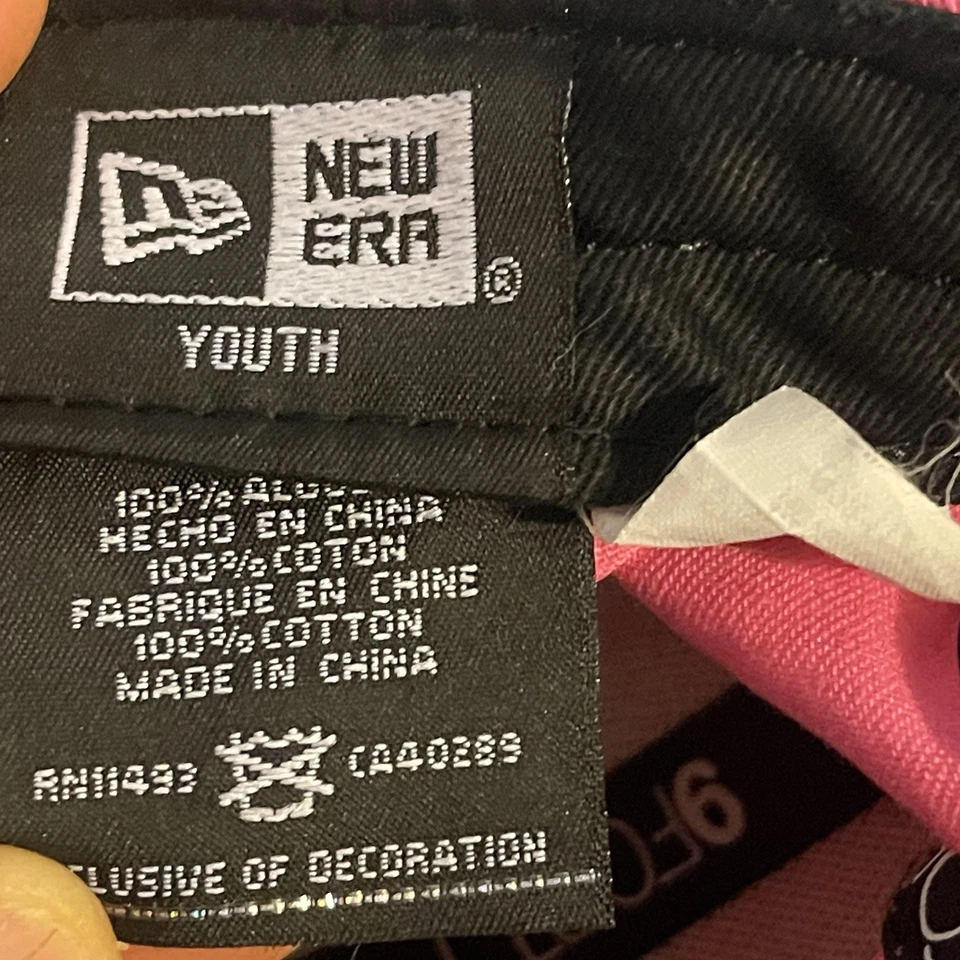 Gorra de béisbol Seattle Mariners para niñas talla única rosa New Era Star Wars juvenil Foto 3 de 4