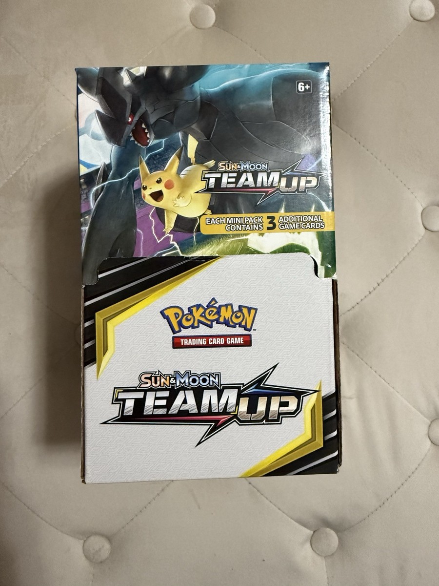 Pokémon Sun and Moon Team Up 3 Card Dollar Store Booster Pack
