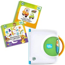LeapFrog LeapStart Interactive Learning System Book Preschool  Pre-K Green EUC