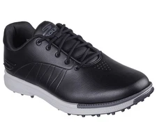New Skechers Golf GO GOLF Tempo GF Spikeless Shoes Black/Grey Wide 8.5 (Ss25)