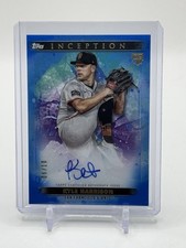 2024 Topps Inception Kyle Harrison RC Blue Auto 06/10!!! Giants RC Auto!!!