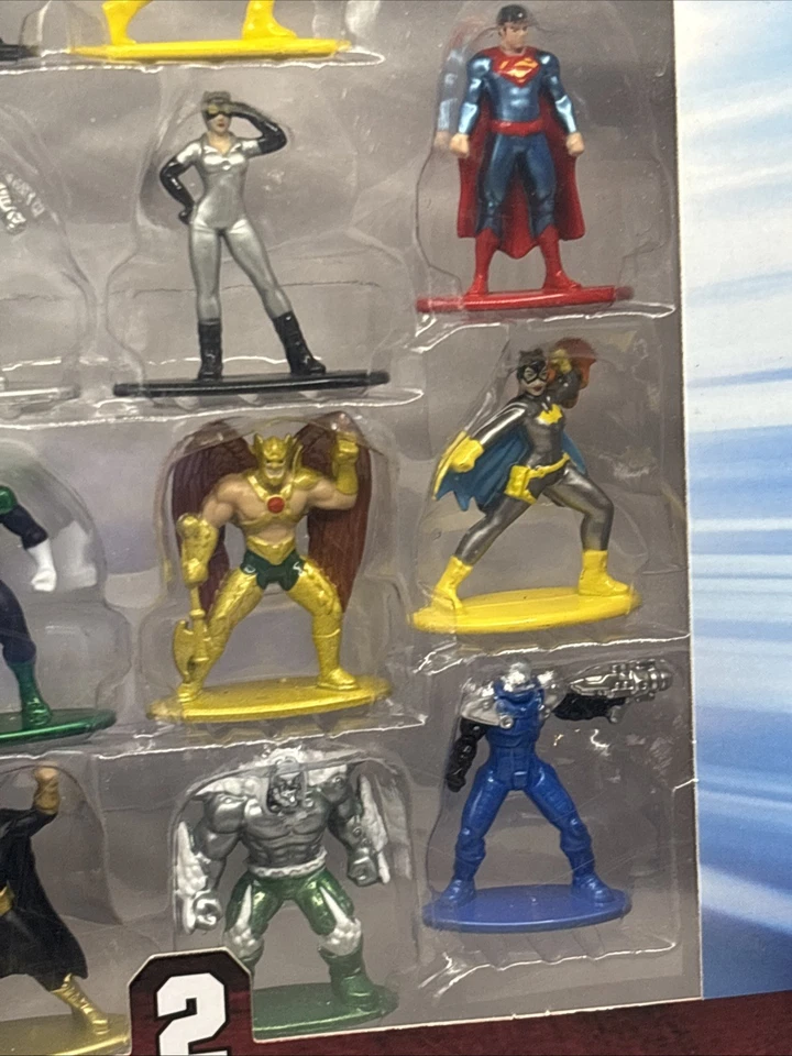 DC COMICS Nano Metalfigs Die-Cast SERIE 7 Miniatura Figuras Héroes/Villanos Foto 4 de 4