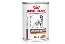 ROYAL CANIN Wet Dog Food Gastrointestinal High Fibre in Loaf 12 x 400g cans
