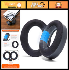 Cooling Gel Earpads for Sony PS5 Pulse 3D - Thicker Cushion, Wider Opening, Blac