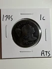 Photo of a 1795-P Large Cent from an eBay listing that sold on Jun 26, 2026