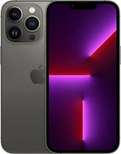 Apple iPhone 13 Pro 128GB Graphite - Unlocked - 100% Battery - Good Condition