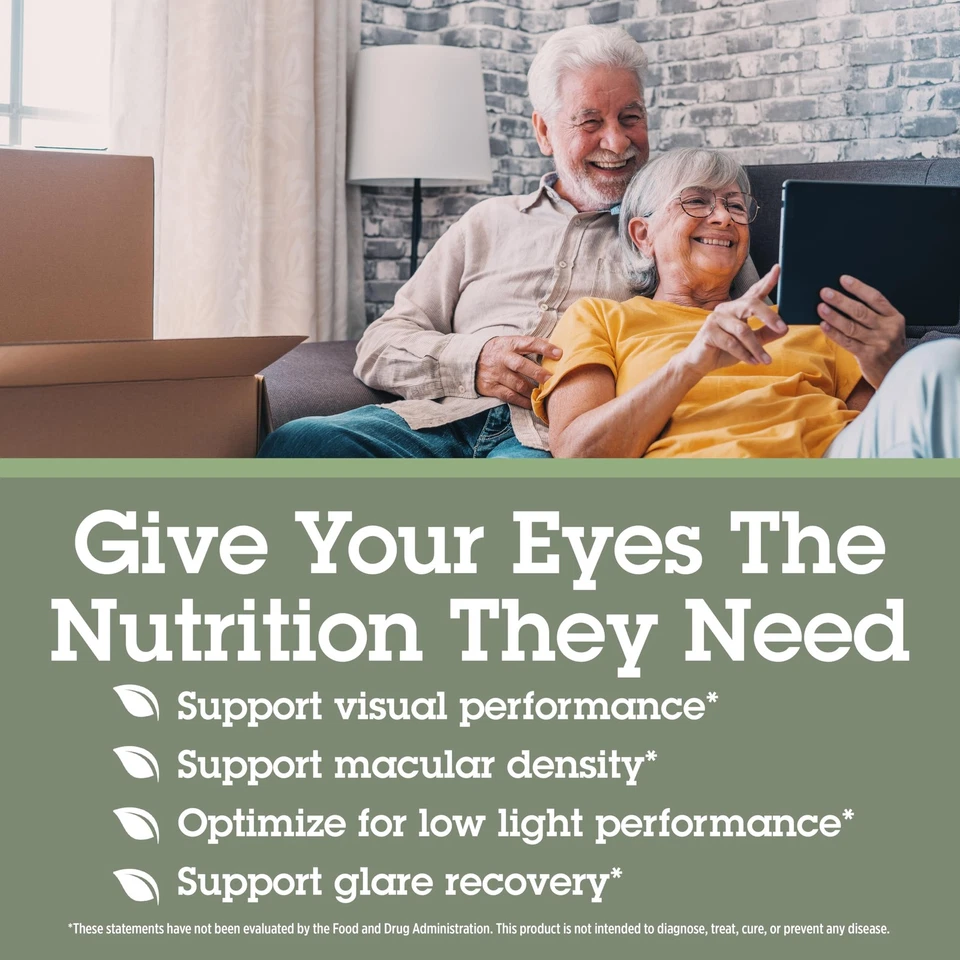 Macula 30+ Eye Care Supplement Promotes Macular & Retinal Health as You Age w... - Image 2 of 4