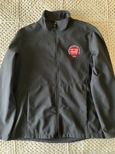 Coca Cola Bottling Distributors Jacket XXL Port Authority Black Zippered Pockets