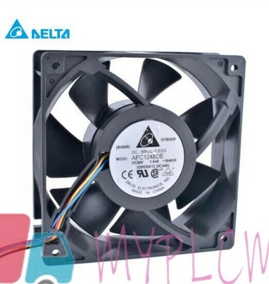   AFC1248DE DC 48V 1.64A 120*38mm 4pin Server Cooling Fan PWM   #md