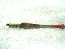 Vintage Red Devil Glass Cutter Tool-- 023-- Ball End-- Made In USA