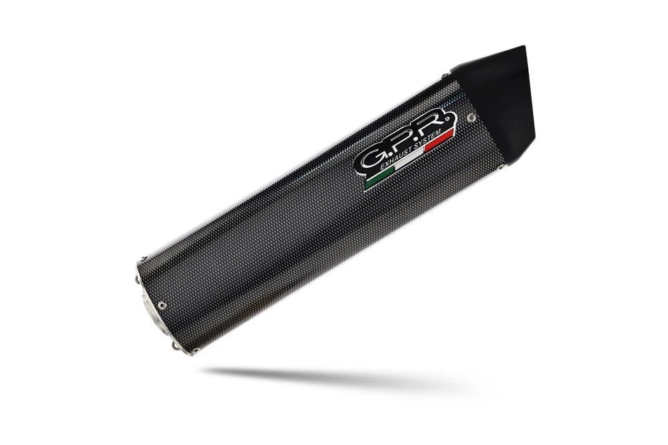 Silenciador de escape GPR Furore Poppy Slip-on para Moto Guzzi Norge 850 2006-2011 Foto 4 de 4