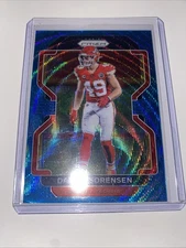 Daniel Sorensen 2021 Panini Prizm Blue Wave Prizm /199 Kansas City Chiefs