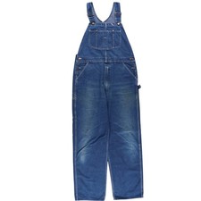 Used Sears denim overalls men's size W38 approx. 