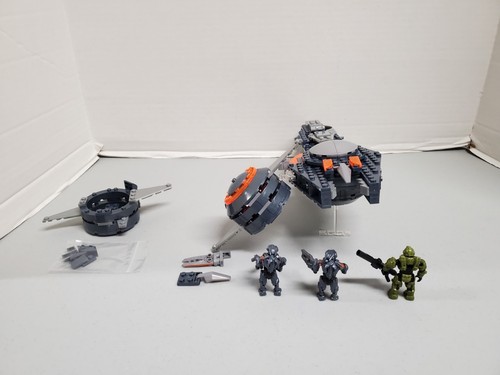 Mega Bloks CNG67 Halo PHAETON GUNSHIP unvollständig für Teile hat Figuren - Bild 6 von 7