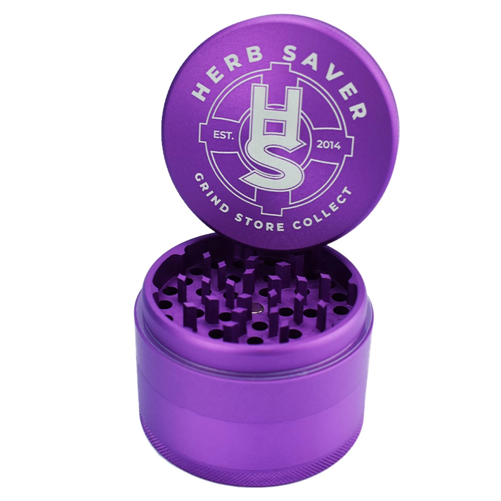 HerbSaver 2.5 Inch Aluminum Grinder 60mm Herb Spice Crusher