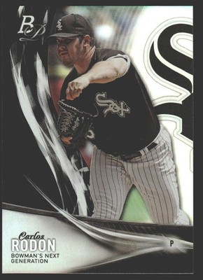Carlos Rodon #NG-7 2016 Bowman Platinum Next Generation Chicago White Sox