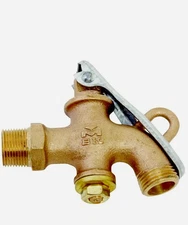 B&K 109-224 Drum and Barrel Faucet with MPT Inlet x Hose Threaded Outlet, 3/4"