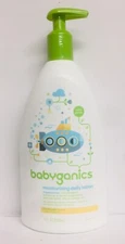 Babyganics Moisturizing Daily Lotion 17 oz (502 ml) Fragrance Free