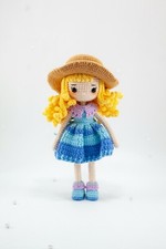 Crochet cute girl,amigurumi doll,Cute girl,Cute doll,Handmade doll, Crochet doll