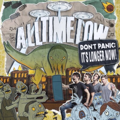 ALL TIME LOW - DONT PANIC: IT'S LONGER NOW (2LP BLACK VINYL)  2 VINYL LP NEU