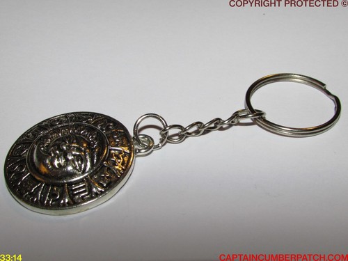 steampunk small keyring pagan celtic illuminati dragon skull astrology #KGM10-18 - Picture 21 of 46
