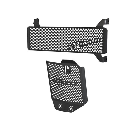Motorcycle Upper and Lower Radiator Guard Set For Honda VFR 800 X Crossrunner - Picture 2 of 6