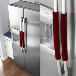 4x Refrigerator Door Handle Protect Cover Cloth Fridge Microwave Oven Grip Cover