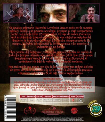 THE LIVING DEAD AT MANCHESTER MORGUE / Let Sleeping Corpses Lie / NEW RB Blu-ray - Picture 2 of 2