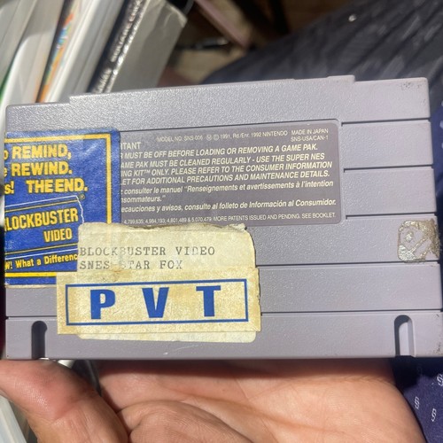Star Fox Starfox (Super Nintendo SNES) Authentic - Tested Working - Picture 2 of 2