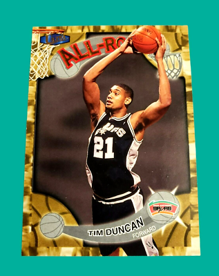 Rookie 1997-98 Fleer Ultra Tim Duncan Amazon.com: Tim Duncan