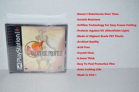 50 Sony PlayStation 1 PS1 Double Video Game Plastic Protective Cases Display Box
