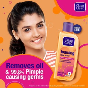 clean and clear face wash 50ml
