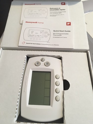 New!! Honeywell Home RTH6580WF Wi-Fi Enabled 7-Day Programmable Smart Thermostat - Picture 4 of 5