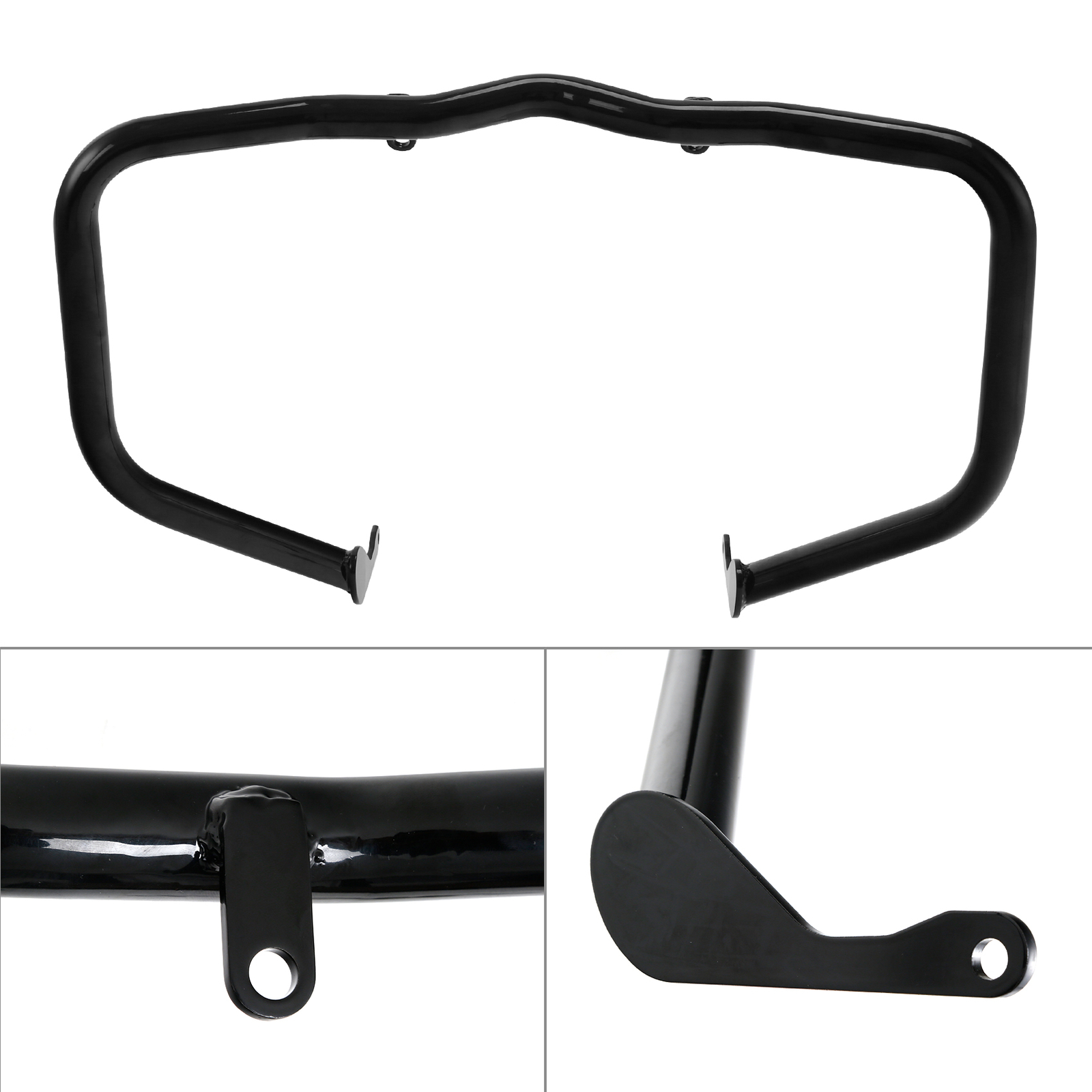 Motorcycle Black Chin Spolier Guard Lower Fairing Cover For Harley Nightster Spe